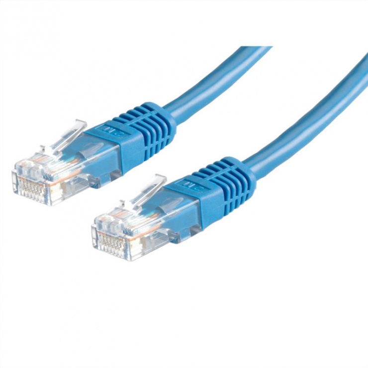 Imagine Cablu de retea RJ45 MYCON UTP Cat.6 1.5m Albastru, CON0954