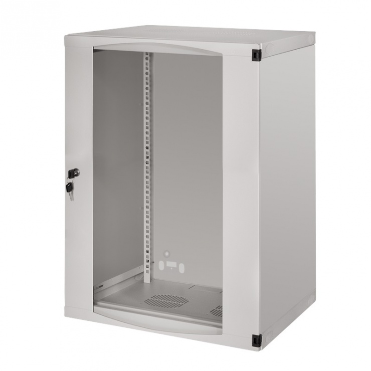 Imagine Cabinet perete 19" 15U 540 x 450 mm Gri, Logilink W15F64G