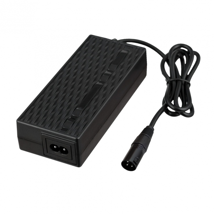 Imagine Cablu de incarcare biciclete electrice 54.6V / 2.00A 110W XLR Cannon 1m, AK-EV-04