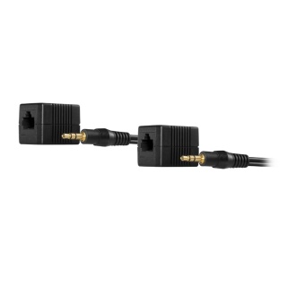 Extender jack audio 3.5mm pana la 100m CAT5/6, Lindy L70450