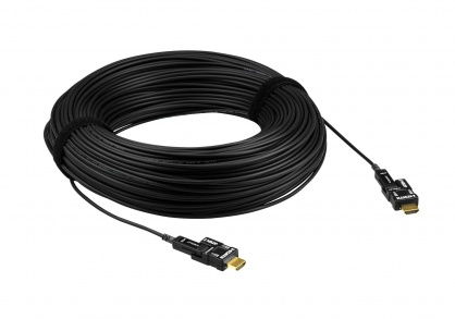 Cablu HDMI v2.0 True 4K activ optic 60m HDR T-T Negru, ATEN VE7834