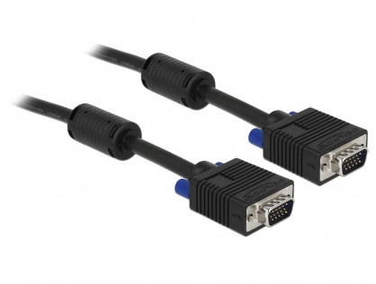 Cablu SVGA T-T ecranat 2m, Delock 82557
