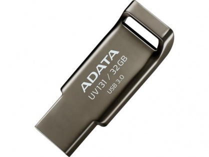 Stick USB 3.0 32GB ADATA UV131 Aliaj zinc Grey crom