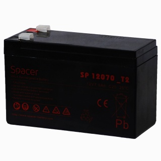 Acumulator UPS 12V/7Ah, Spacer SP-BAT-12V7AH