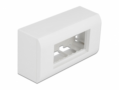 Carcasa aplicata pentru module Easy 45 152 x 82 mm Alb, Delock 81333