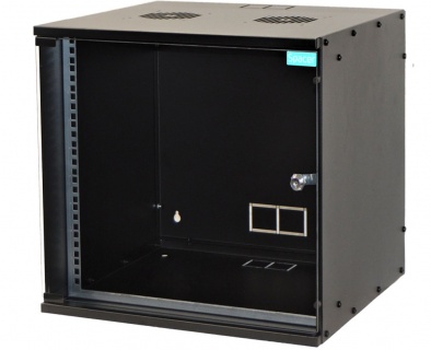 Cabinet 19" 9U 448x515x450mm, Spacer SPCW-9U-450-BK